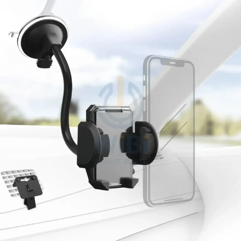 Hama Universal Smartphone Holder Set - Black
