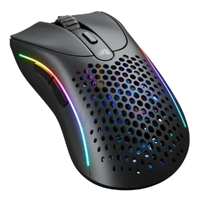 Glorious Model D2 Wireless RGB Gaming Mouse - Matte Black