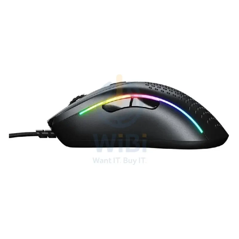 Glorious Model D2 Wired RGB Gaming Mouse - Matte Black
