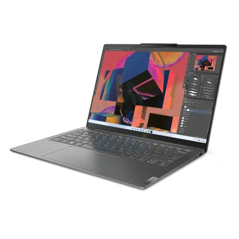 Lenovo Yoga Slim 6 Gen 8 - 14" WUXGA OLED / i7 / 16GB / 1TB (NVMe M.2 SSD) / Win 11 Home / 2YW / Arabic/English / Storm Grey - Laptop