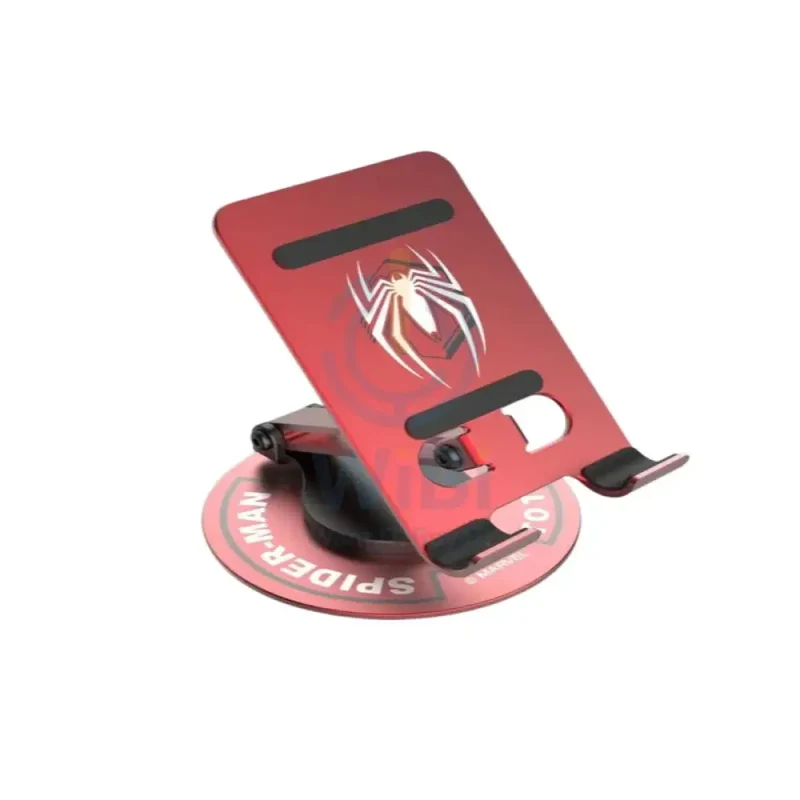 Disney QS-22 Desktop rotating phone holder - Spiderman Red