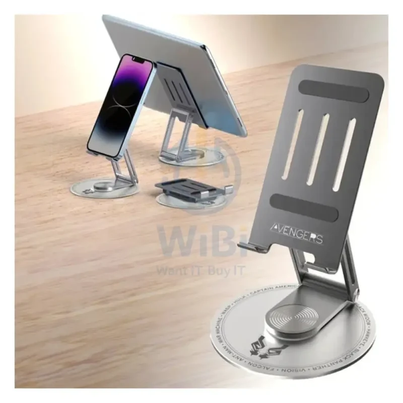 Disney QS-21 Multifunctional rotating tablet stand - Panther Black
