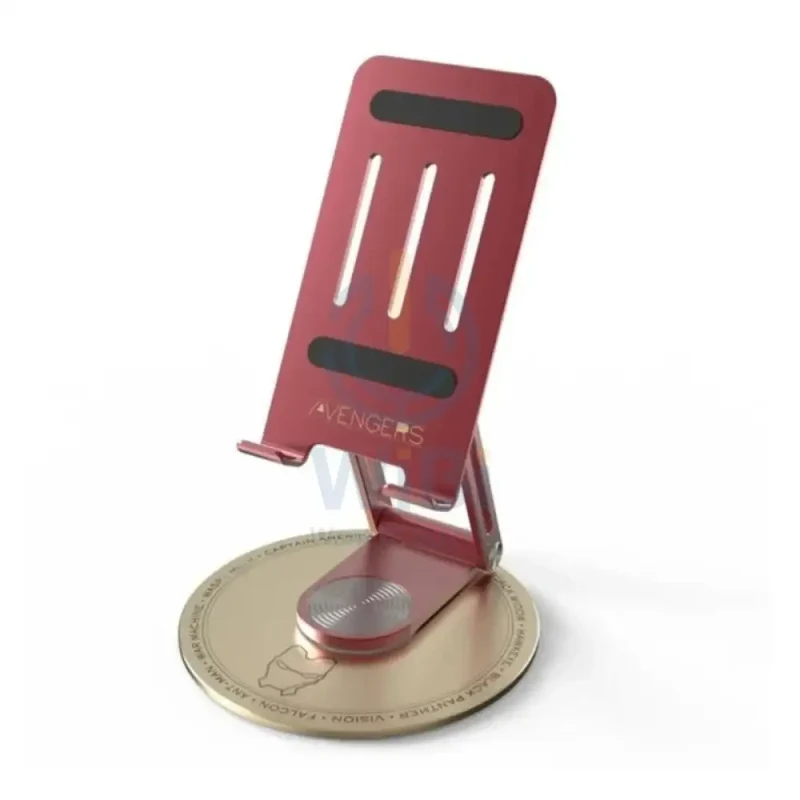 Disney QS-21 Multifunctional rotating tablet stand - Ironman Red