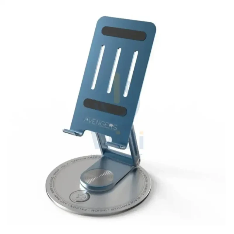Disney QS-21 Multifunctional rotating tablet stand - Captain American Blue