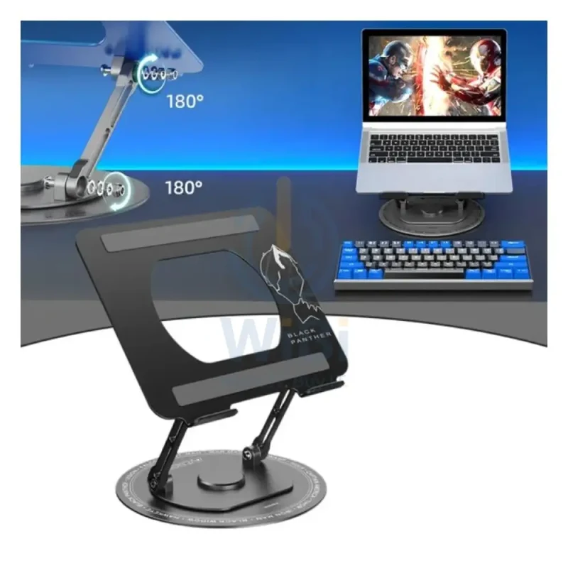 Disney QS-20 Rotating laptop stand - Panther Black