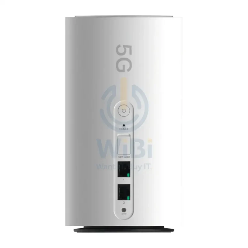 Xiaomi 5G CPE Pro V2 - 2.4GHz, 5GHz Dual-Band / 2x 1000Mbps Adaptive WAN/LAN Port / 1x Nano SIM Card Slot