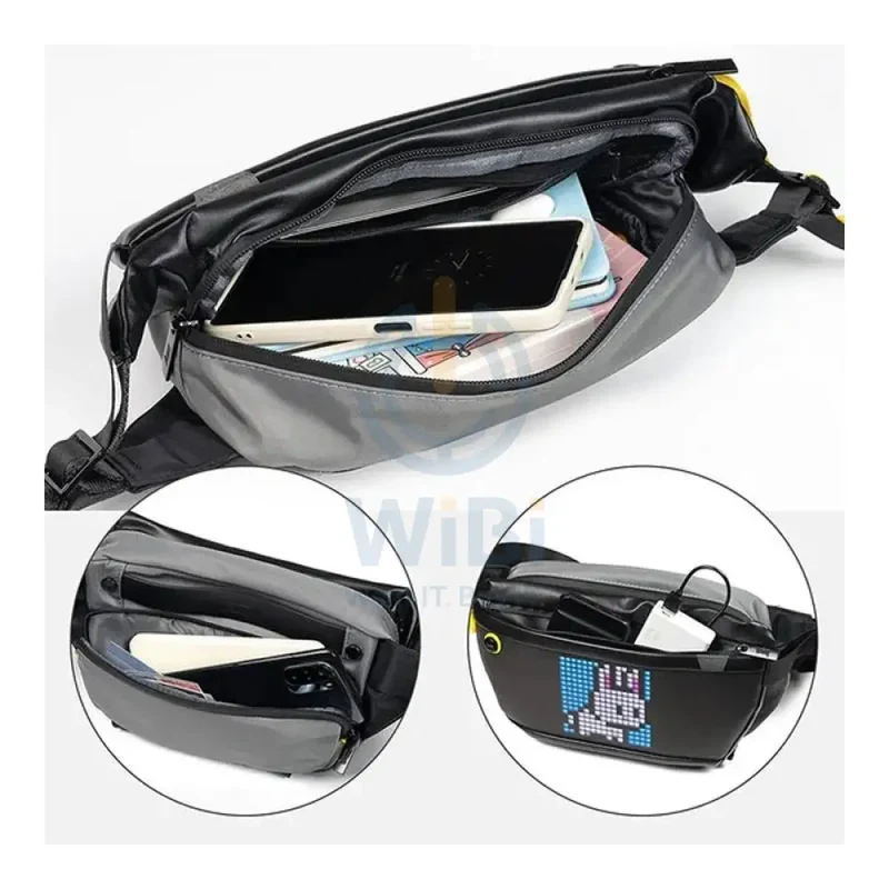 Divoom Pixoo Sling Bag - Black