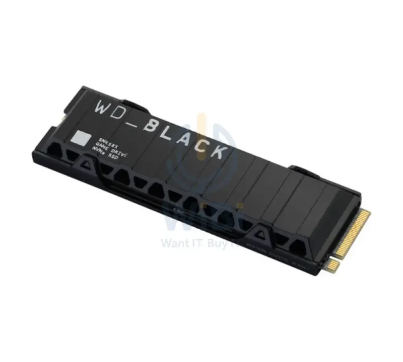 WD Black SN850X NVMe SSD with Heatsink - 8TB / M.2 2280 / Up to 7200MB/s / PCIe 4 x4 - SSD (Solid State Drive)