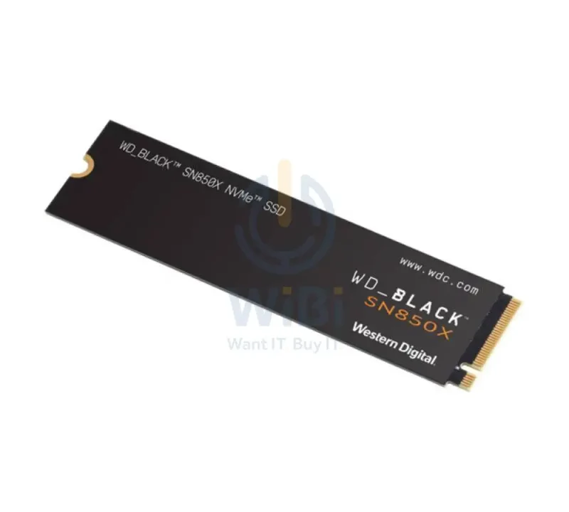 WD Black SN850X NVMe SSD - 8TB / M.2 2280 / Up to 7200MB/s / PCIe 4 x4 - SSD (Solid State Drive)