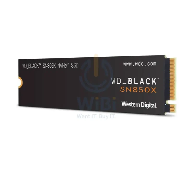 WD Black SN850X NVMe SSD - 8TB / M.2 2280 / Up to 7200MB/s / PCIe 4 x4 - SSD (Solid State Drive)