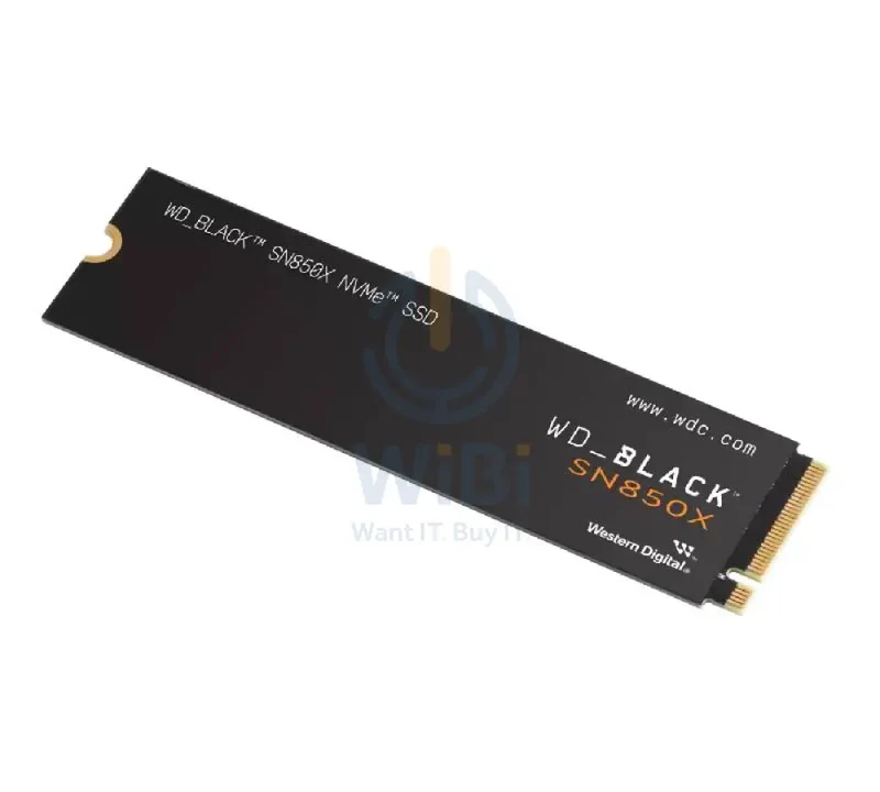 WD Black SN850X NVMe SSD - 2TB / M.2 2280 / Up to 7300MB/s / PCIe 4 x4 - SSD (Solid State Drive)