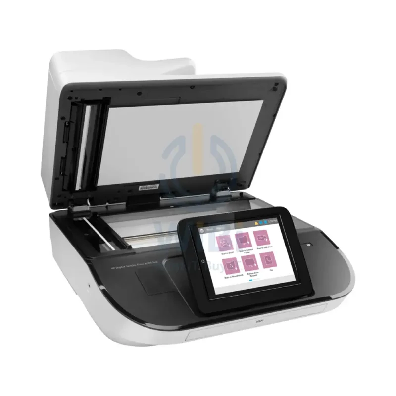 محطة عمل لالتقاط المستندات إتش بي ديجيتال سندر فلو 8500 fn2، 600dpi، A4، USB، LAN، ماسح ضوئي