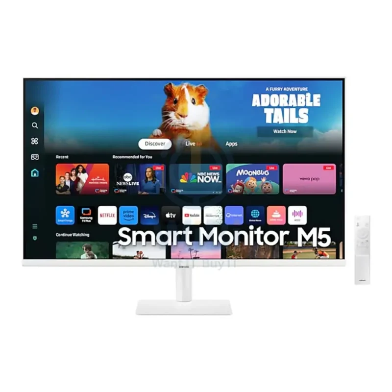 Samsung LS27DM501EMXUE M50D FHD Smart Monitor - 27.0" FHD / 4ms / HDMI / USB / Bluetooth / White - Monitor