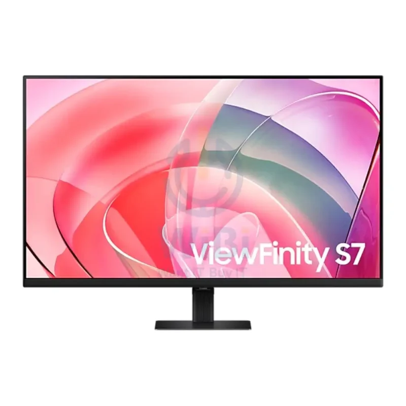 شاشة سامسونج فيوفينيتي S7، مقاس 32.0 بوصة، 4K، زمن استجابة 5 مللي ثانية، HDMI، إصدار HDCP ‏(HDMI)، ديسبلاي بورت، باللون الأسود