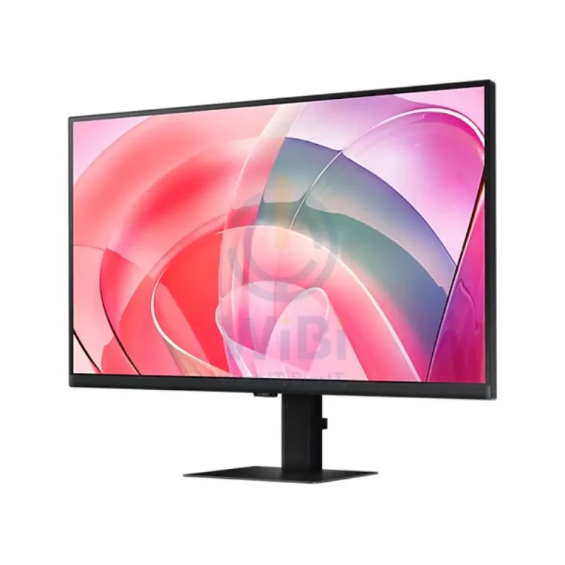 شاشة سامسونج فيو فينيتي S7 S70D UHD 4K، مقاس 27.0 بوصة / زمن استجابة 5 مللي ثانية / HDMI / ديسبلاي بورت / أسود