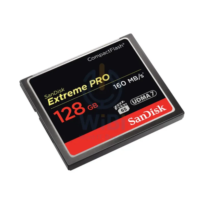 SanDisk Extreme Pro CompactFlash Memory Card - 128GB / Up to 160MB/s