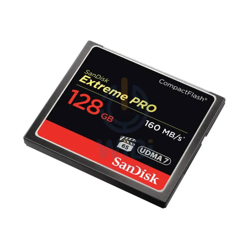 SanDisk Extreme Pro CompactFlash Memory Card - 128GB / Up to 160MB/s