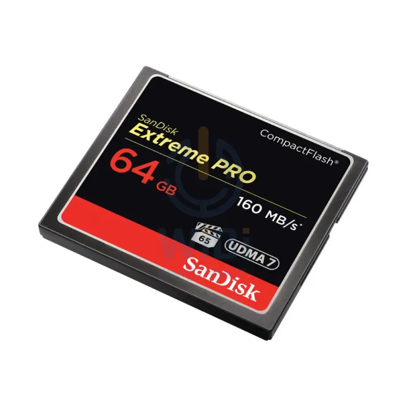 SanDisk Extreme Pro CompactFlash Memory Card - 64GB / Up to 160MB/s