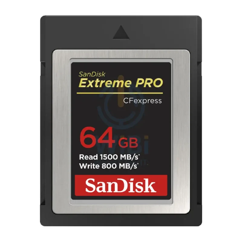 SanDisk Extreme Pro CFexpress Card Type B - 64GB / Up to 1500MB/s