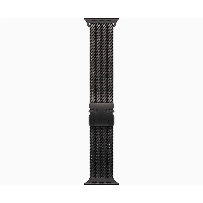 Apple Watch Ultra 2 (2024) - LTPO OLED / 64GB / 49mm / Bluetooth / Wi-Fi / Cellular / Titanium Black Milanese Loop - Medium