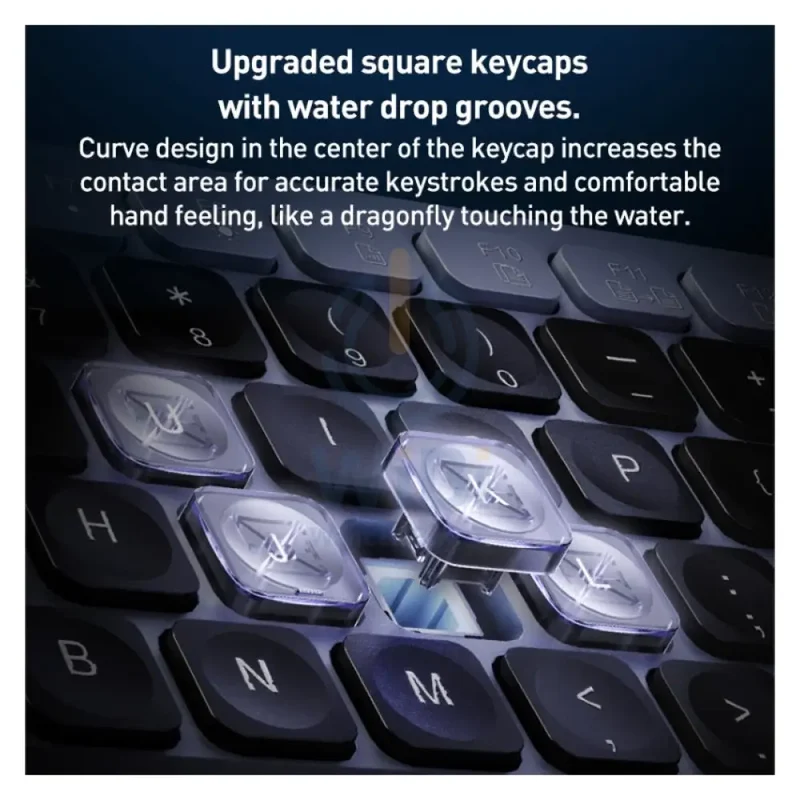 Yesido KB19 Wireless Keyboard And Mouse Set - 2.4G / 10M / 1200 dpi / Bluetooth - Blue