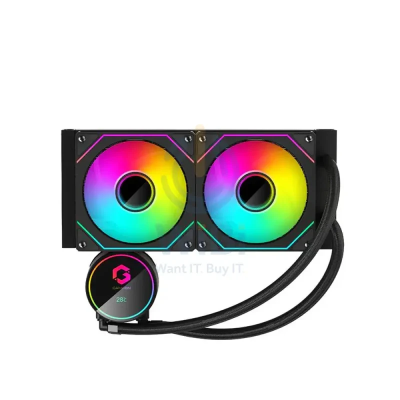 GameOn KRAKEN A380 240mm Liquid CPU Cooler - Black
