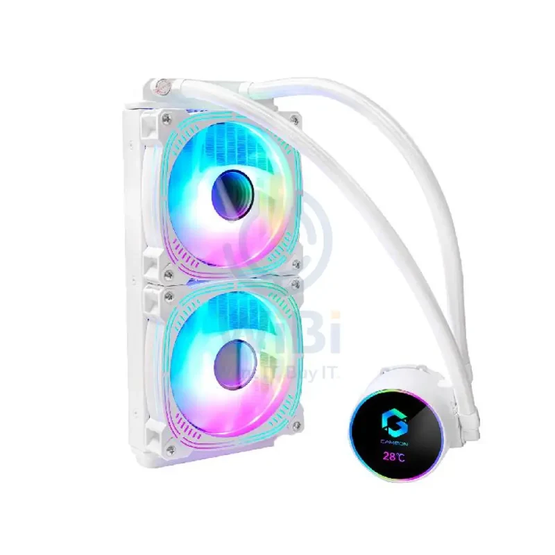 GameOn KRAKEN A380 240mm Liquid CPU Cooler - White
