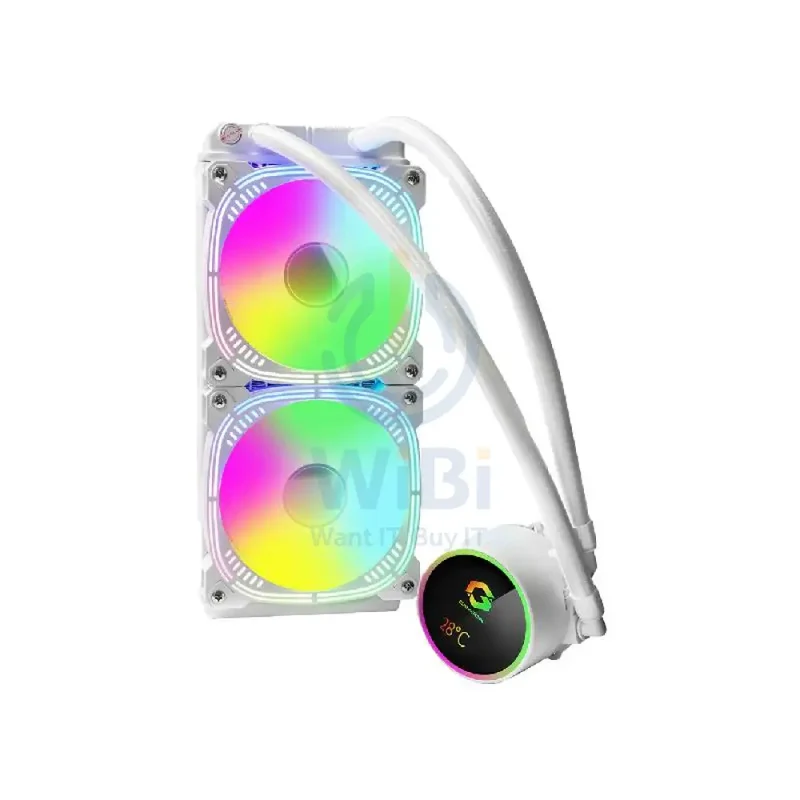 GameOn KRAKEN A380 240mm Liquid CPU Cooler - White