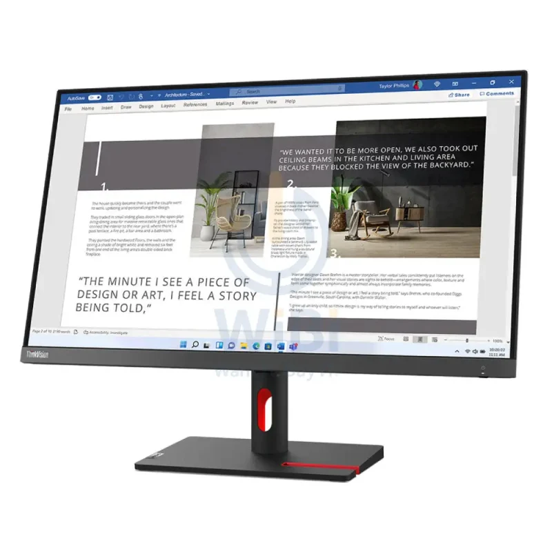 Lenovo ThinkVision S27i-30 - 27.0" FHD / 6ms / D-Sub / HDMI 1.4 - Monitor