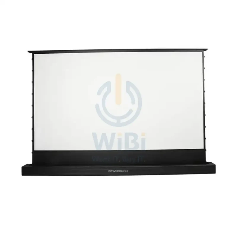 Powerology Foldable Screen Projector - 90"-150" / USB / White