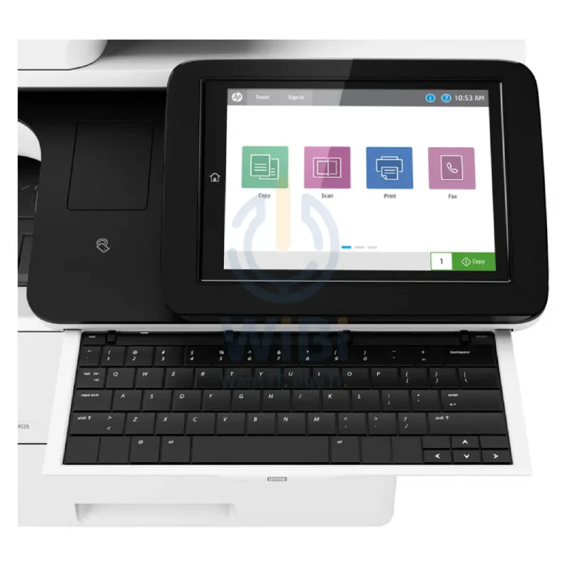 HP Mono LaserJet Enterprise Flow MFP M528z - 43ppm / 1200dpi / A4 / USB / LAN / Wi-Fi / FAX - Printer