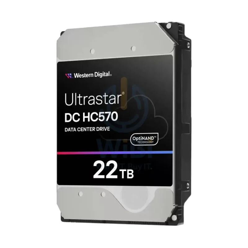 WD Ultrastar DC HC570 Hard Drive - 22TB / 3.5-inch / SATA-III / 7200 RPM / 512MB