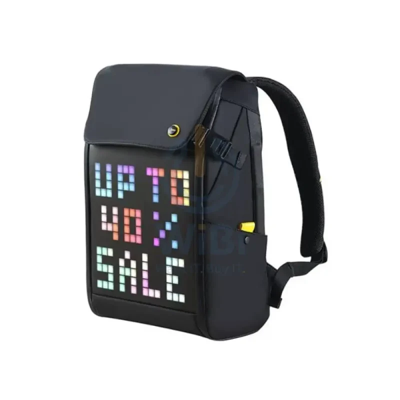 Divoom LED Backpack-M - Hold 13.0-Inch Laptop / Black Color