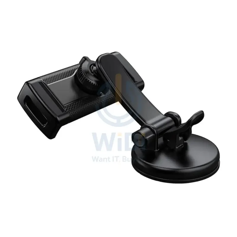 Yesido C171 Suction Cup Phone & Tablet Car Holder - Black