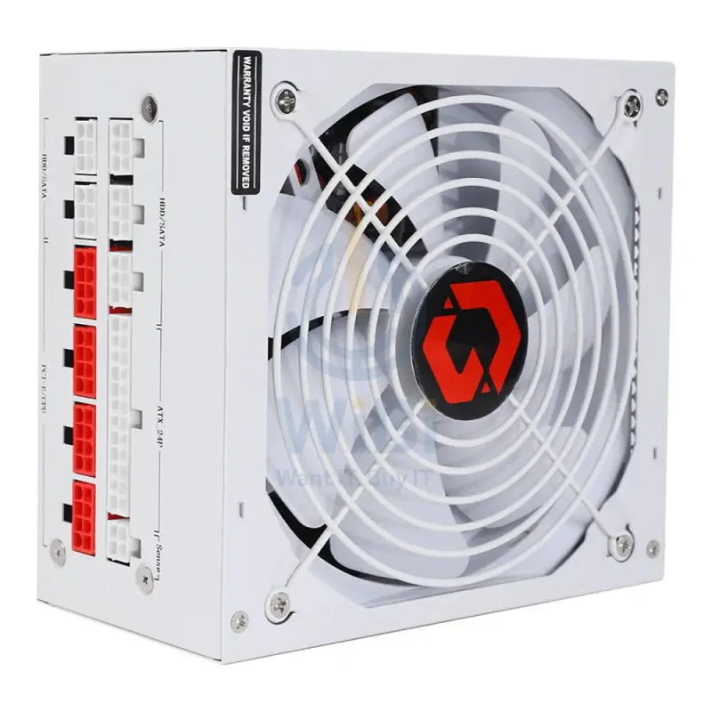 GameOn SPY2 ATX 850W Gaming Power Supply - 50Hz / Bronze 80 Plus - White