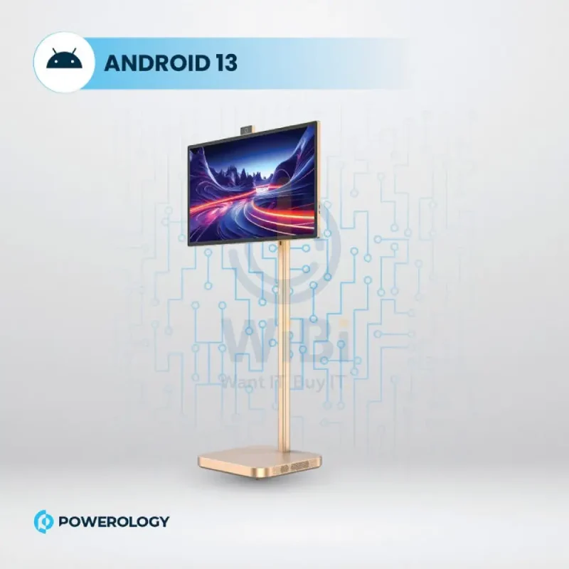 Powerology - 32" Google 4K Screen / 4K Camera / 8GB / 128GB / Gold