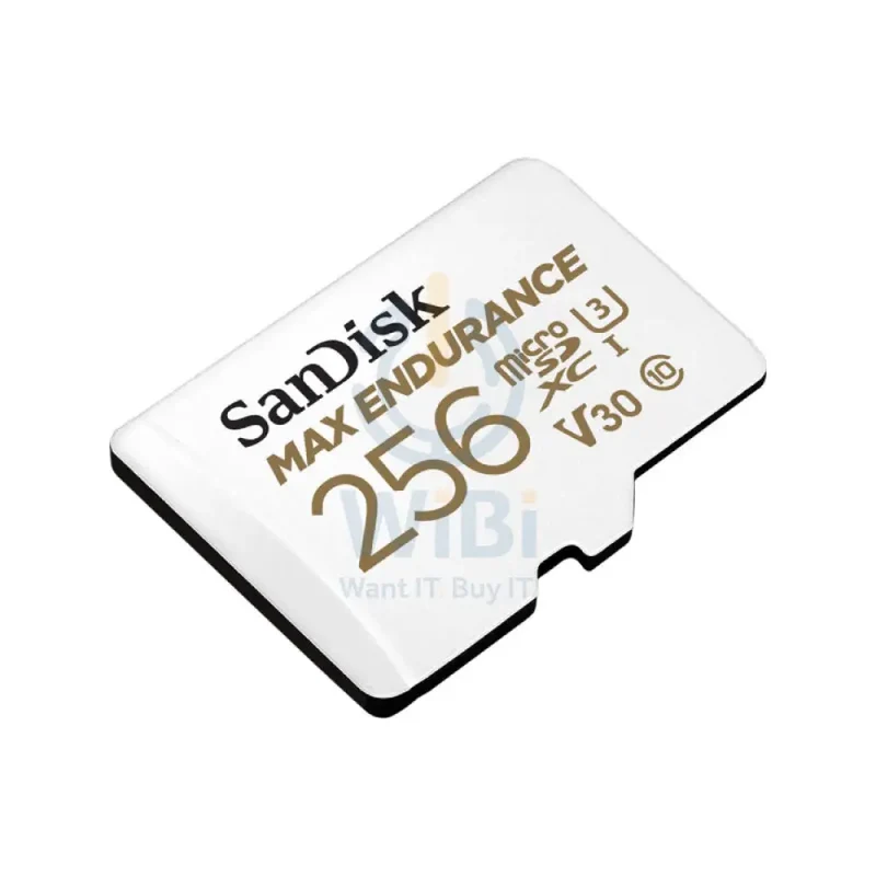 SanDisk MAX ENDURANCE microSD Card - 256GB / Up to 100MB/s