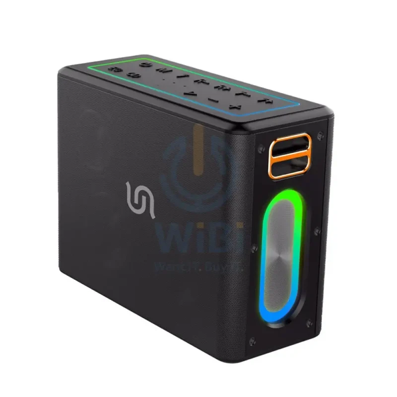 Porodo Soundtec QUANTUM 2.2 Channel Portable Speaker - Wireless / Black