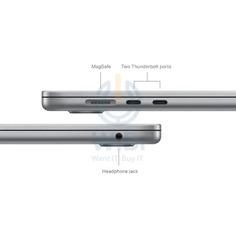 Apple MacBook Air - 15.3" / M3 / 8-Core CPU / 10-Core GPU / 8GB RAM / 256GB SSD / Arb/Eng / Space Grey / 1YW