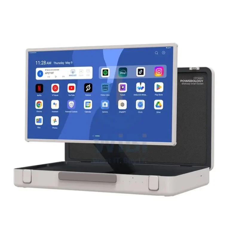 Powerology Android Briefcase Display - 27" LCD / 8GB / 128GB / White