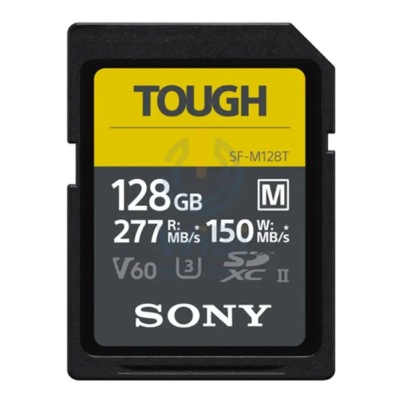 بطاقة ذاكرة سوني SF-M128T/T1، بسعة 128 جيجابايت، من سلسلة SF-M TOUGH، UHS-II SDXC