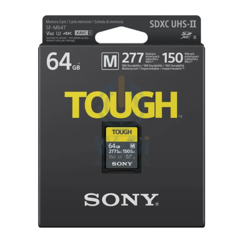 Sony 64GB SF-M TOUGH Series UHS-II SDXC Memory Card