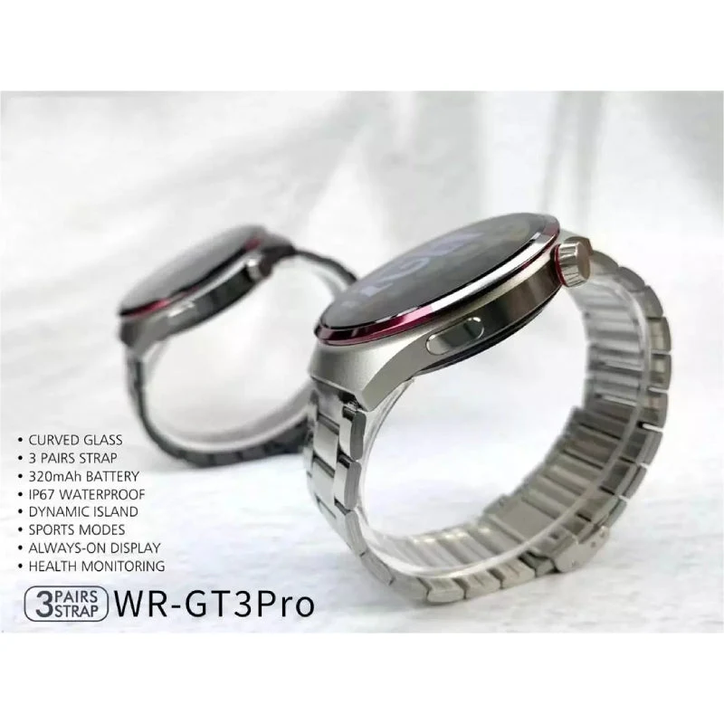 Hie-Q WR-GT3 PRO Smart Watch - 3 Watch Strap