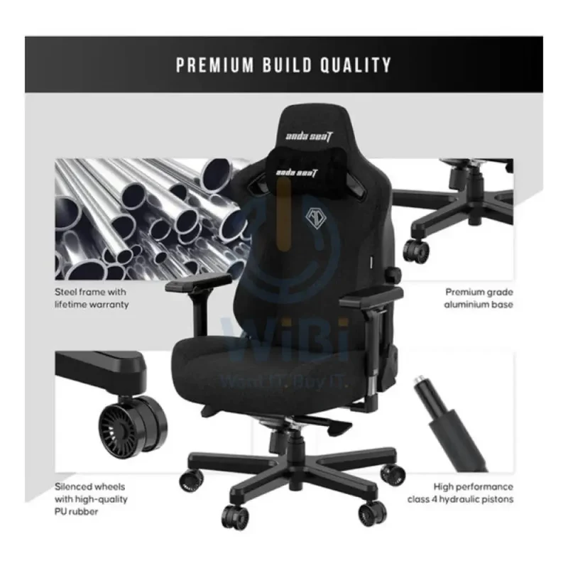 AndaSeat Kaiser 3 Gaming Chair - Large / Black