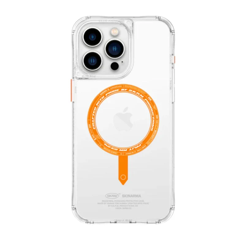 SKINARMA SAIDO SUNBURST Mag-Charge Case - iPhone 15 Pro / Orange