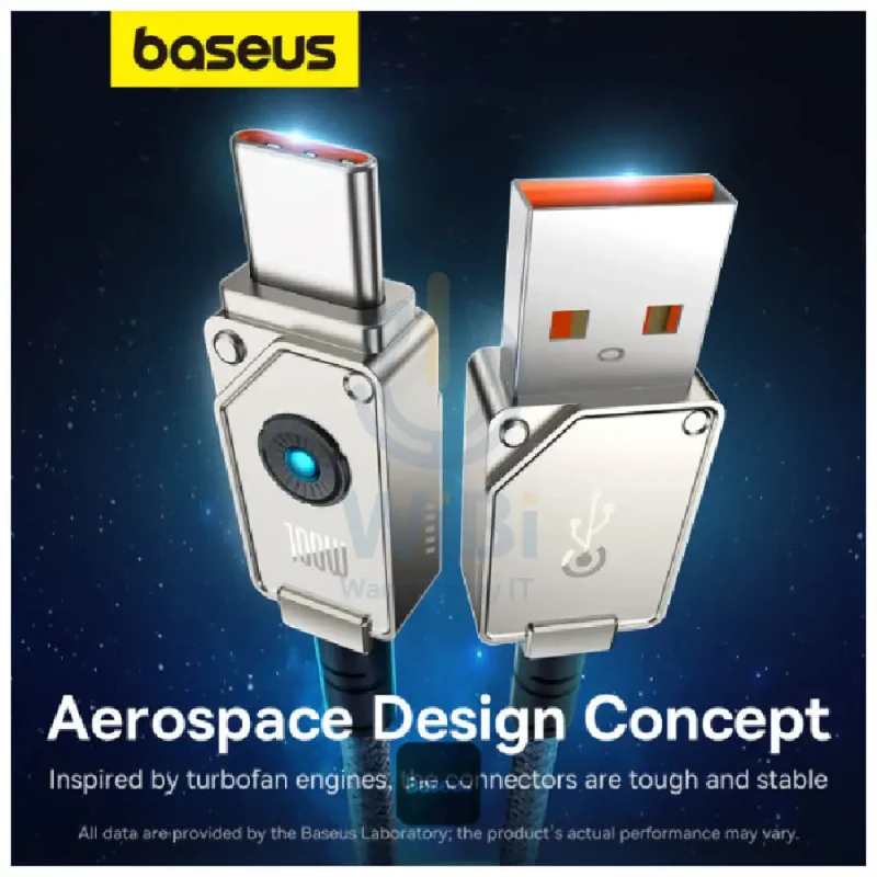Baseus Unbreakable Series Fast Charging USB to Type-C Cable - 1 Meter / 100W / Stellar White