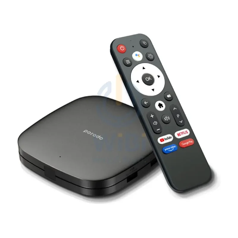 Porodo Android Video Streaming / TV Box - Black