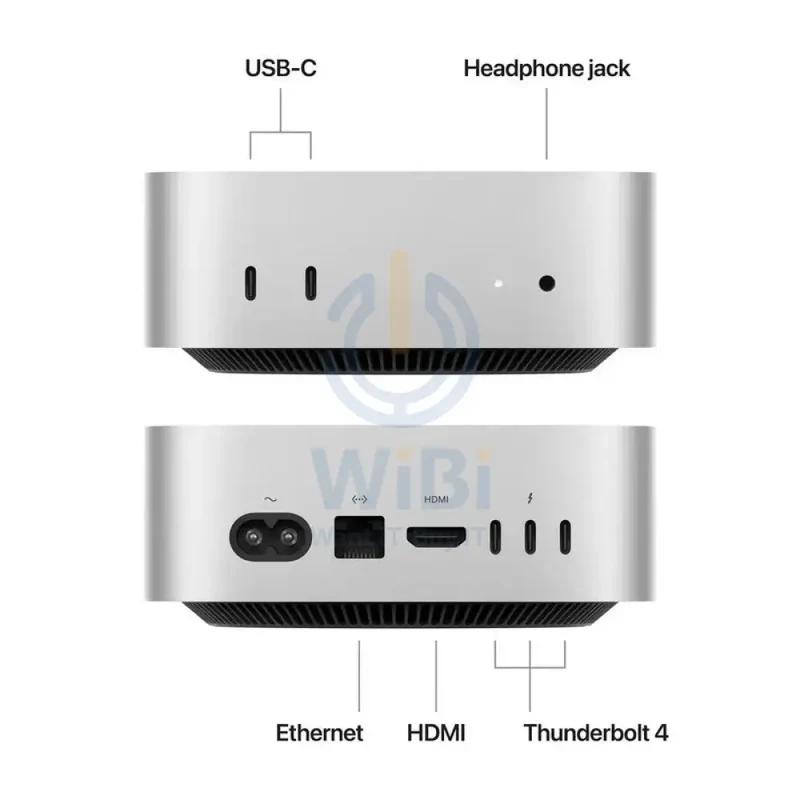 Apple Mac Mini - M4 / 10-Core CPU / 10-Core GPU / 16GB RAM / 256GB SSD / 1YW