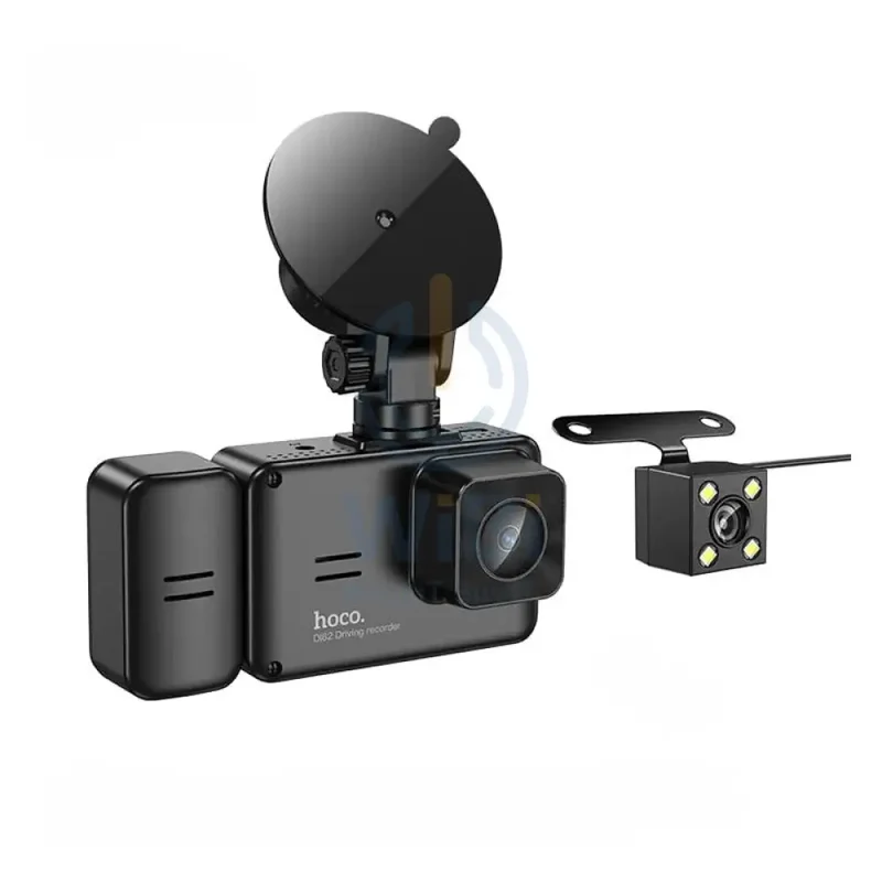 Hoco DI62 Car Driving Recorder - 150mAh / 4" inch / 1080 Full HD / WiFi - Black