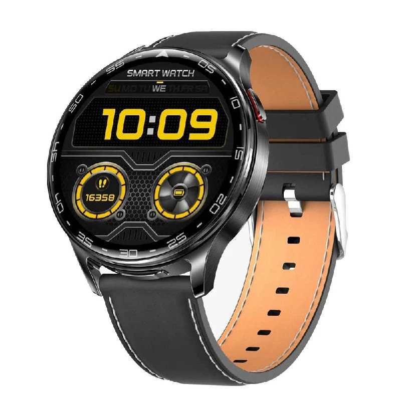 Porodo Pulse Smartwatch With Earbuds - 300mAh / Black
